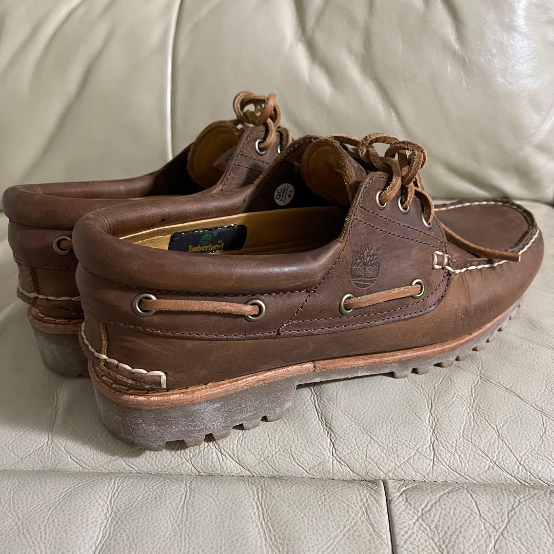 ティンバーランド 3eye スリーアイボートシューズ 26cm ブラウン