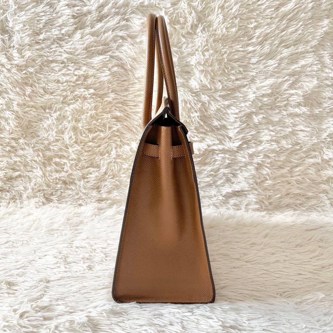 未使用級✨SOMES SADDLE ソメスサドル　ハンドバッグ　ブラウン　レザー