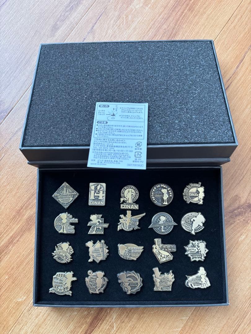 劇場版　名探偵コナン ピンバッジセット 1997-2016