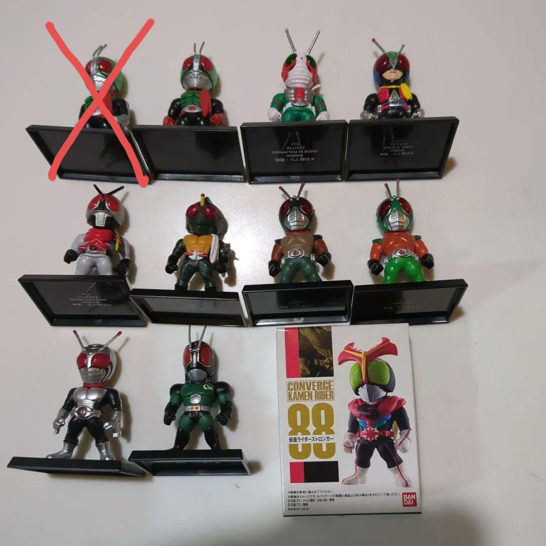 コンバージ仮面ライダー 昭和ライダー11種セット セット売り優先