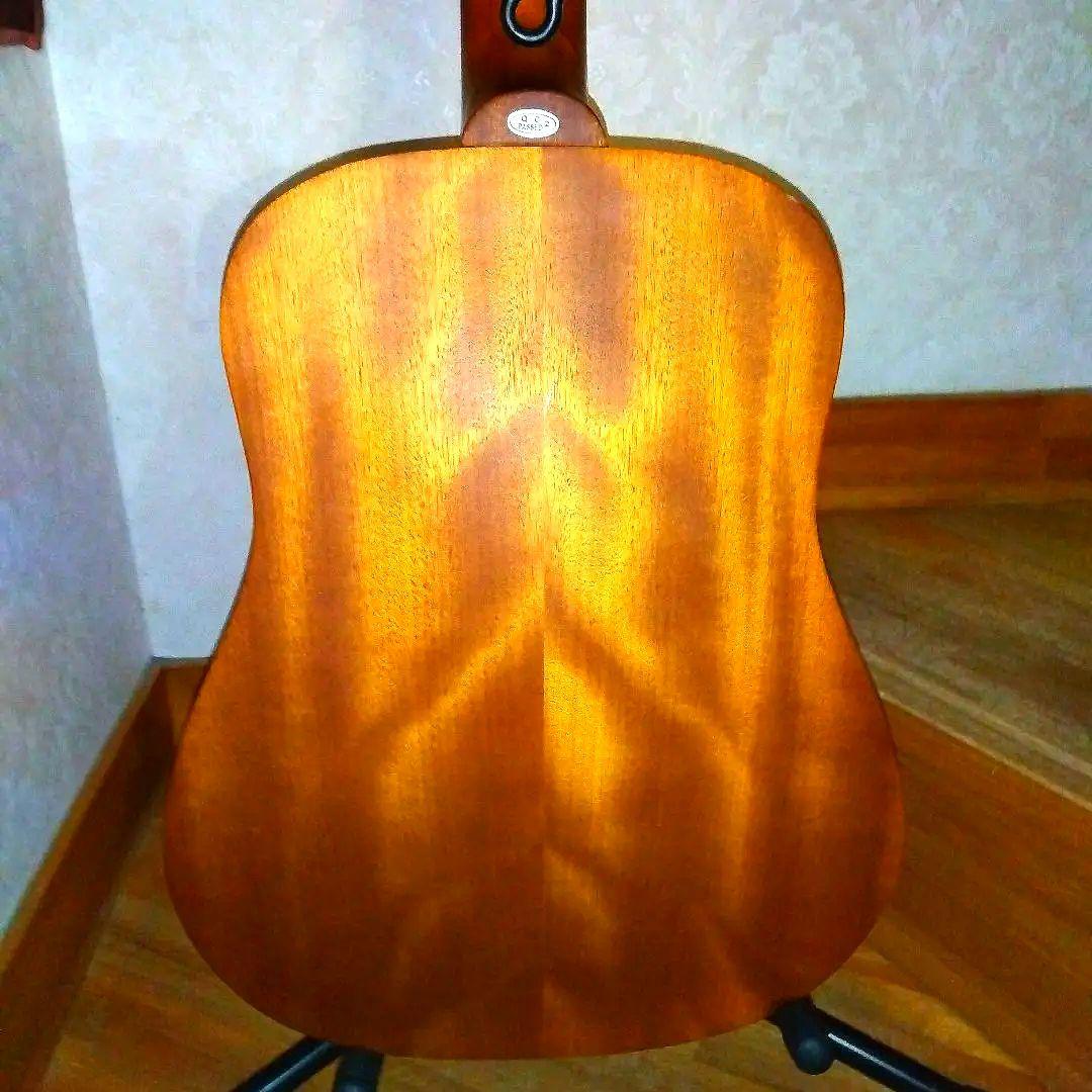 木目バリトラS.yairi上位ブランドコンパクトギター全長88cmケース付き美品