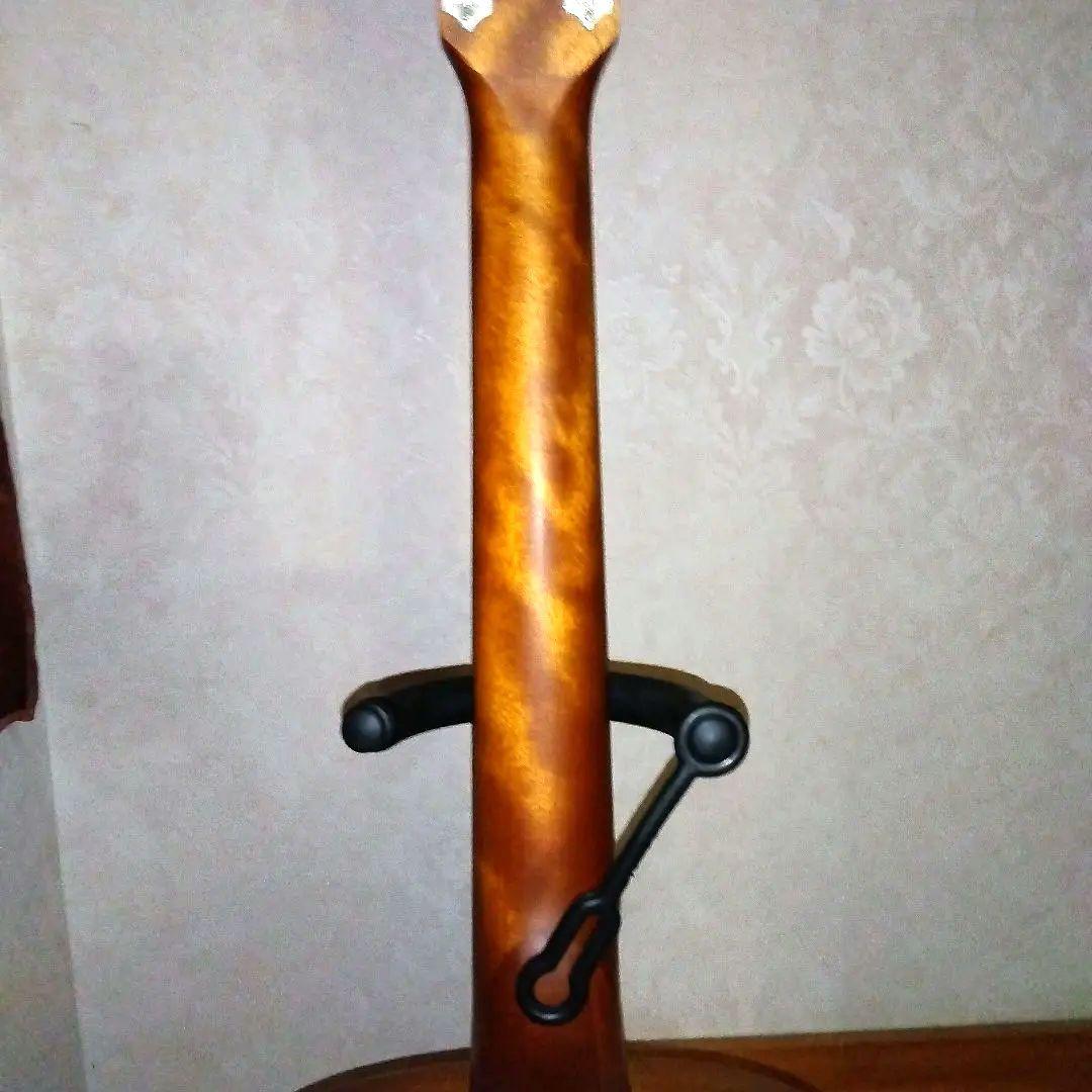 木目バリトラS.yairi上位ブランドコンパクトギター全長88cmケース付き美品