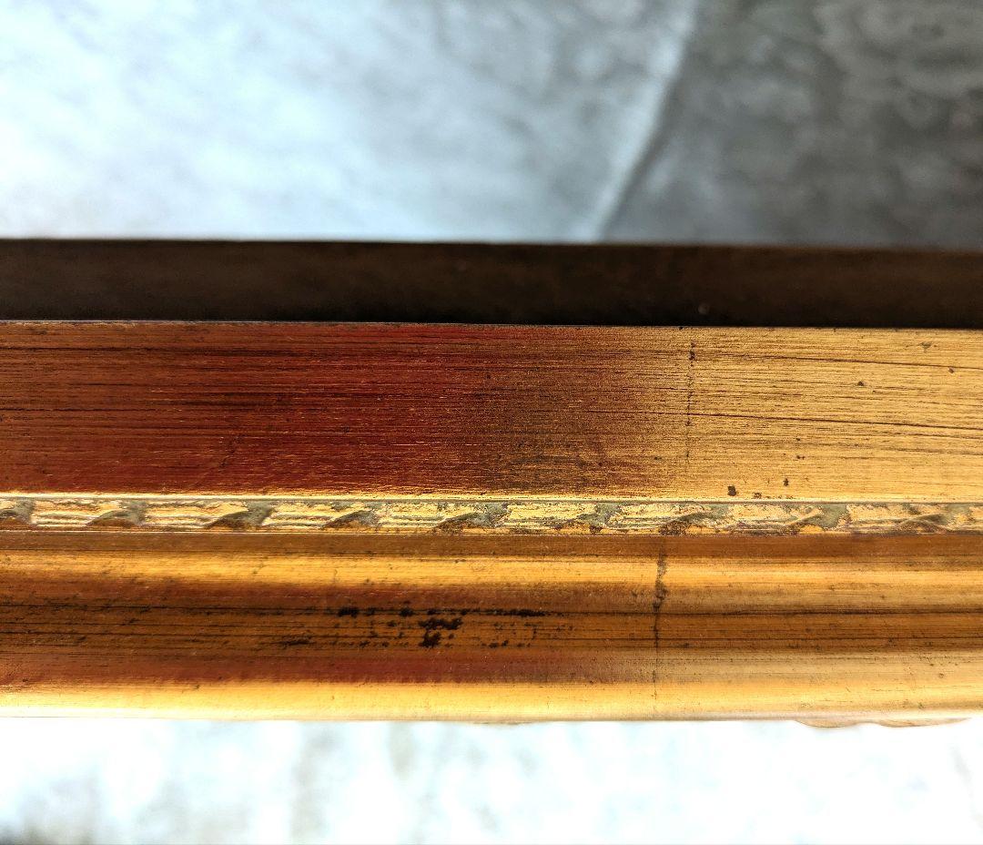 お値下げA✾稀少アンティーク調特特大ヨーロピアン額縁キャンバス付