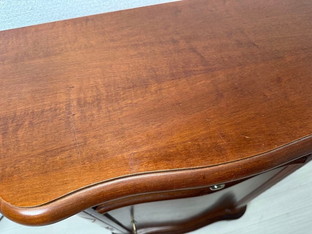 イタリア製 象嵌細工 アンティークスタイル コンソール キャビネット※i4※