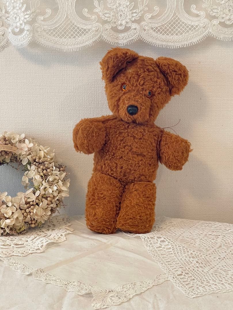 i 右　ヴィンテージベア　ヴィンテージテディベア　アンティークベア　テディベア