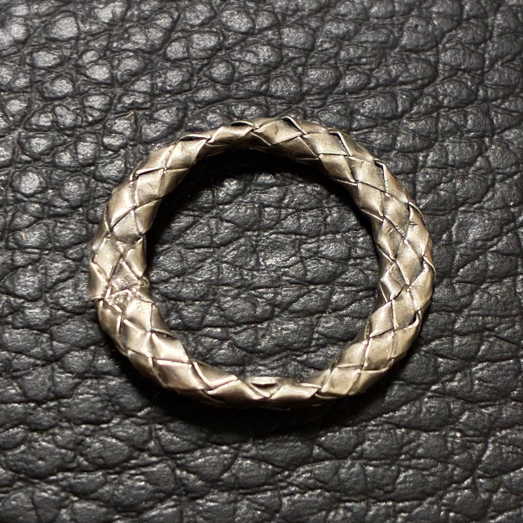 ボッテガヴェネタ　リング　イントレチャート　シルバー925