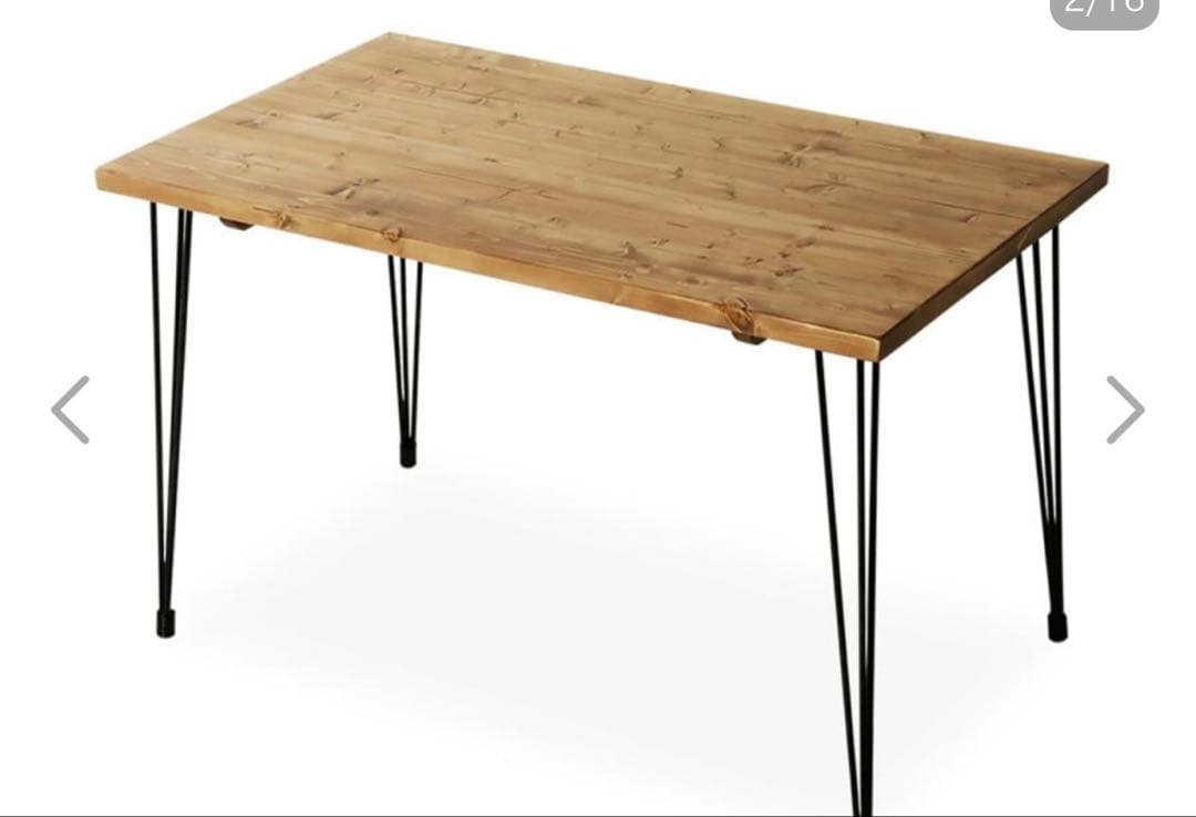 明日まで値下げ中。LOWYA ダイニングテーブル