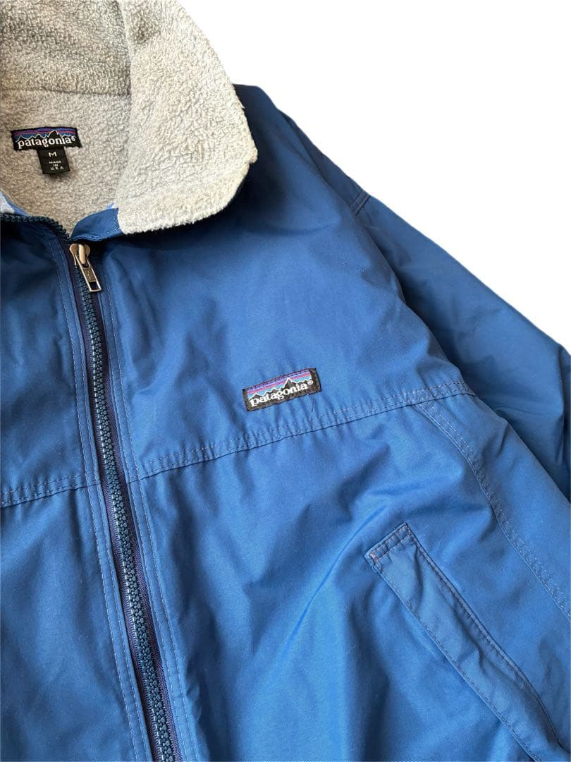 90s Patagonia パタゴニア シェルドシンチラジャケット USA製 M