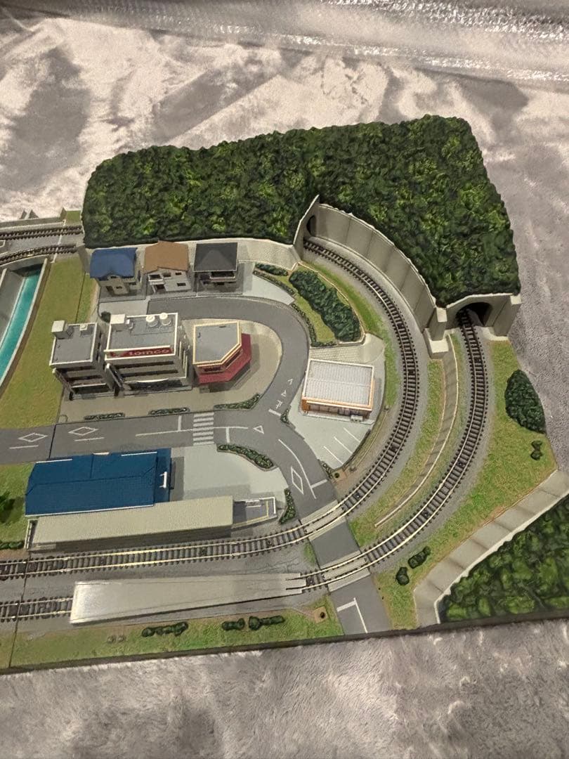 東京マルイPROZ完成ジオラマコース基本セットZゲージ精密鉄道模型