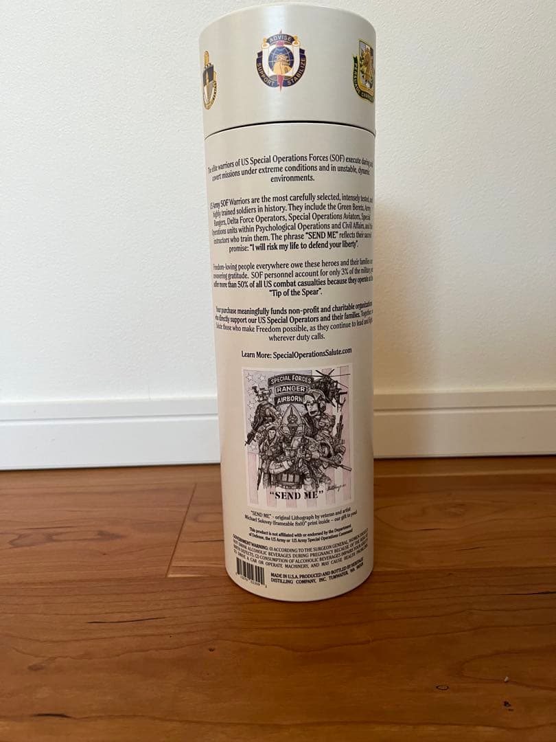 米軍 特殊部隊 バーボンウイスキー