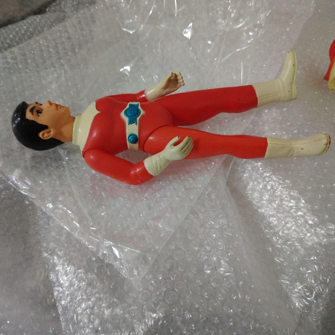 ブルマァク　レッドマン　面取れ　ソフビ　29cm　現状品