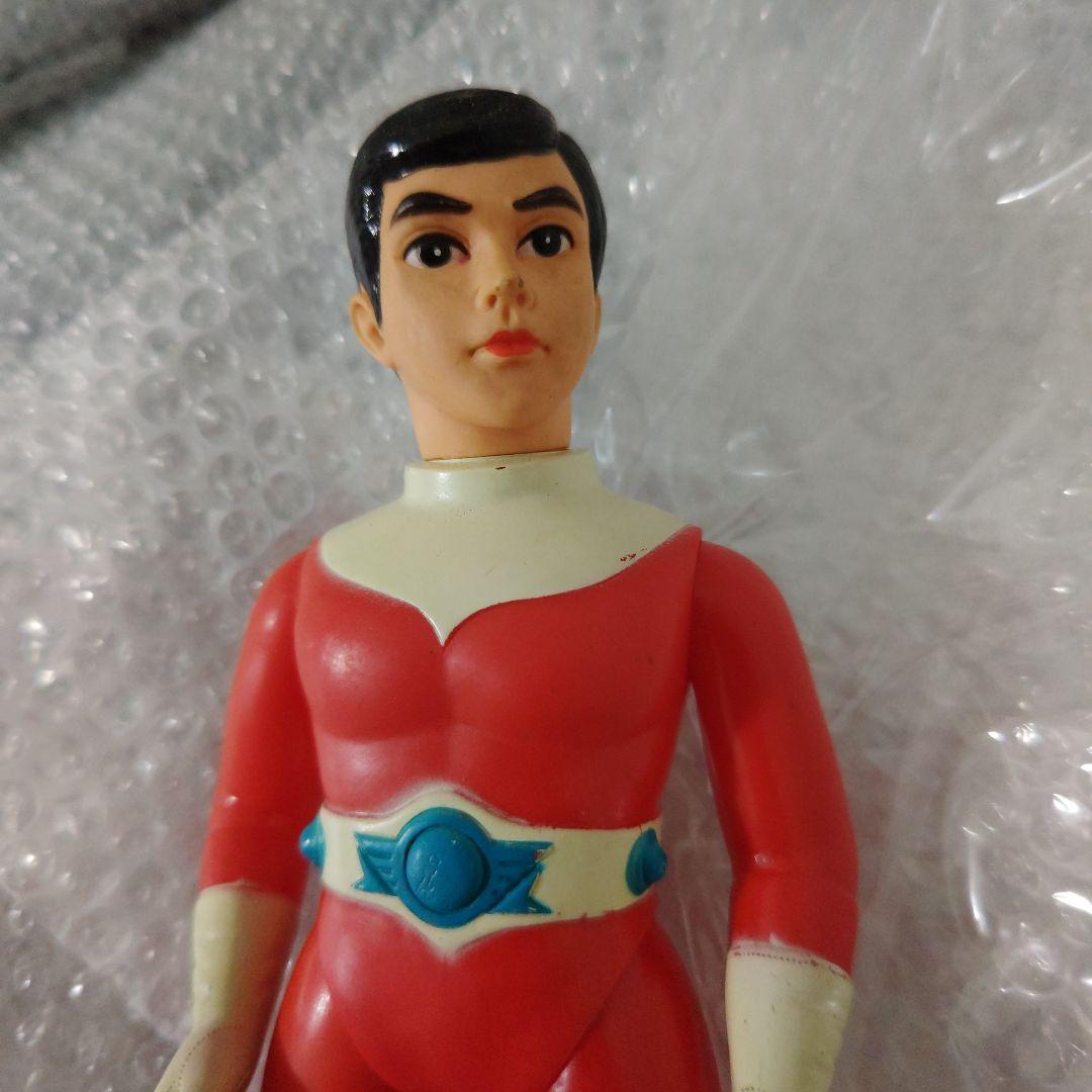 ブルマァク　レッドマン　面取れ　ソフビ　29cm　現状品