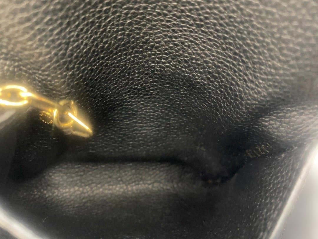 ルイヴィトン モノグラム アンプラント ポシェット クレ ブラック M60633