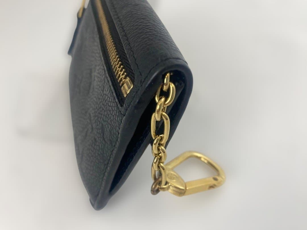 ルイヴィトン モノグラム アンプラント ポシェット クレ ブラック M60633