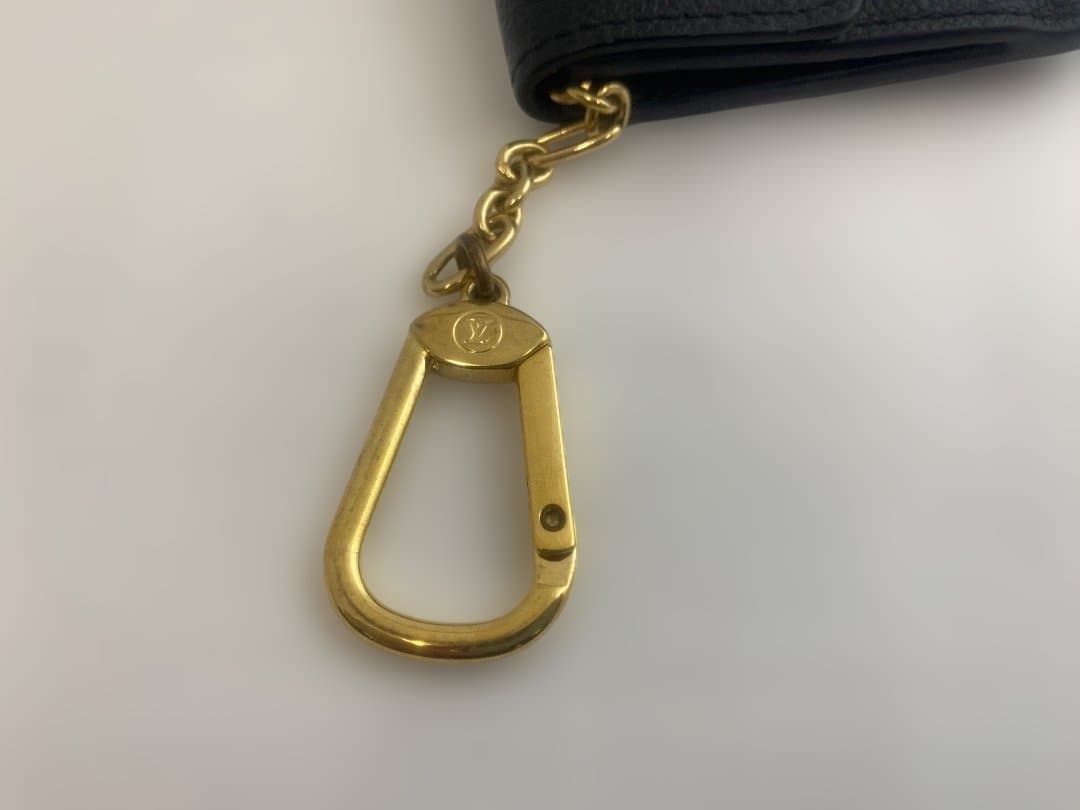 ルイヴィトン モノグラム アンプラント ポシェット クレ ブラック M60633