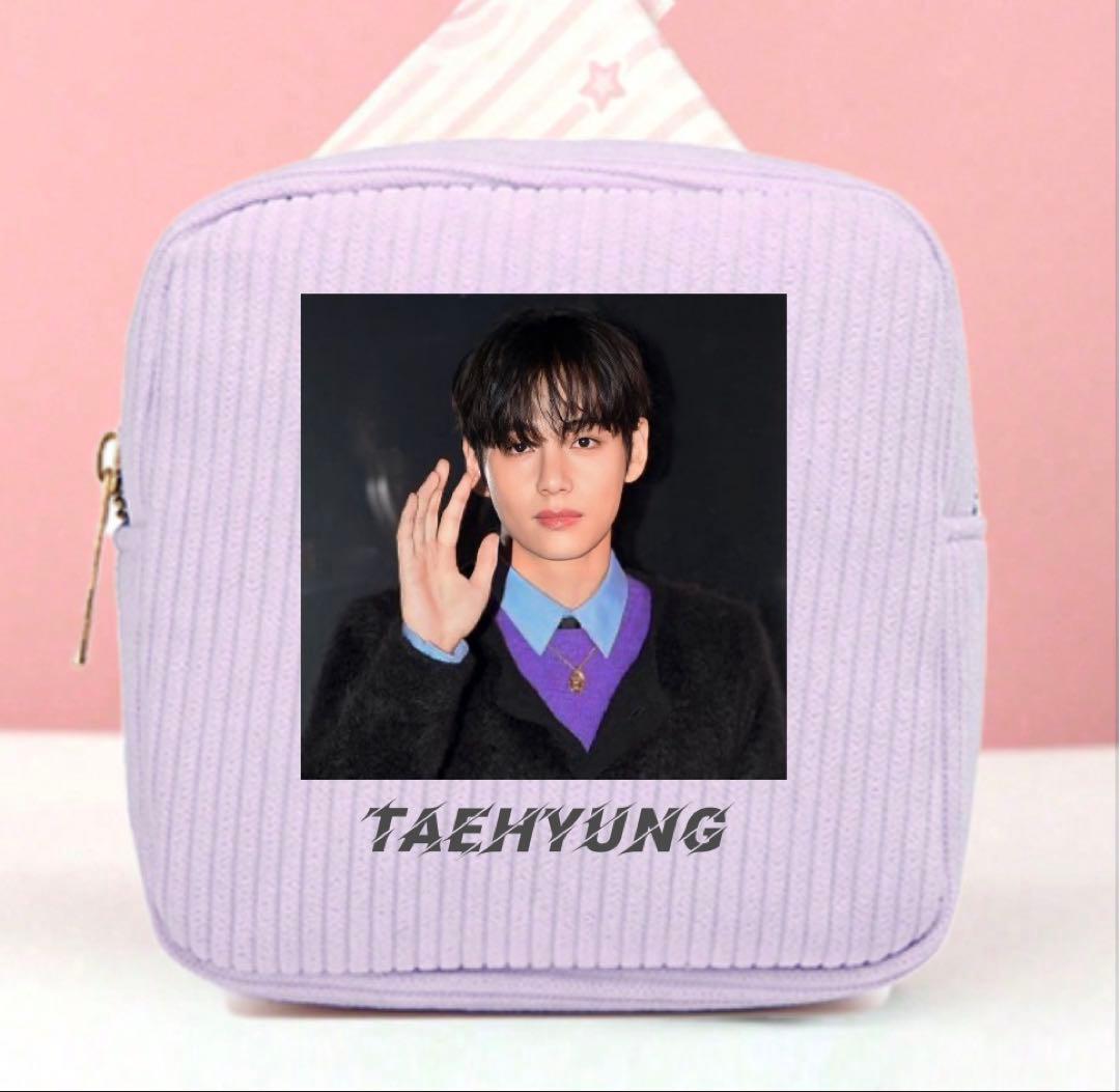 BTS taehyung テヒョン　テテ ポーチ14cm