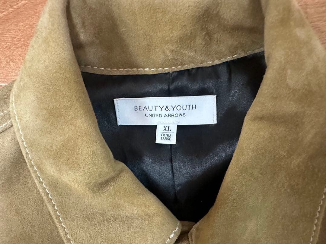 BEAUTY&YOUTH UNITED ARROWSスエードジャケット