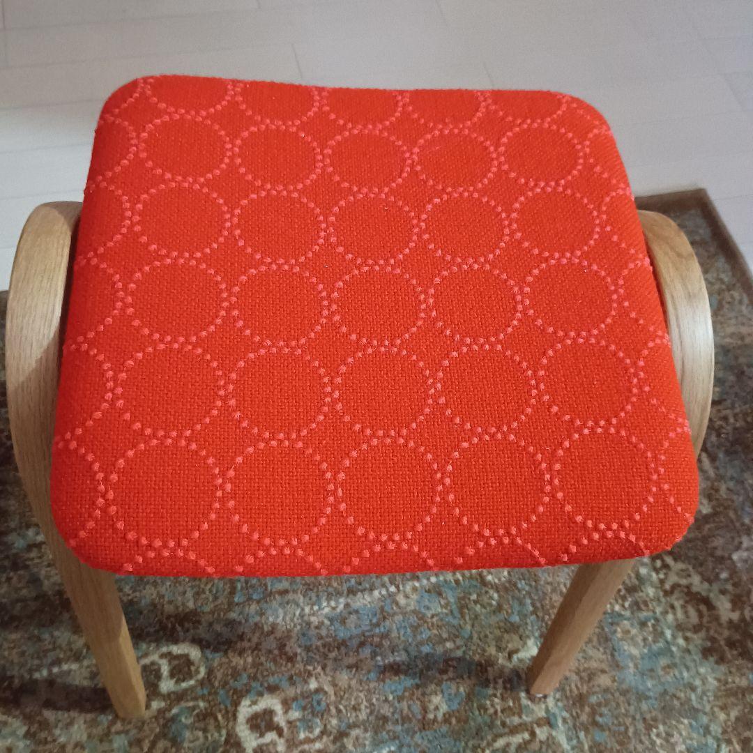 ラビーダオリジナルスツール　ミナペルホネン 赤　椅子　チェア