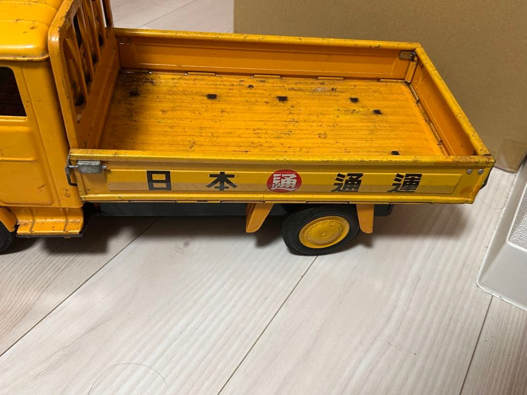 破損　野村トーイ フリクション 日本通運 日通 トヨエース 三方開き ブリキ