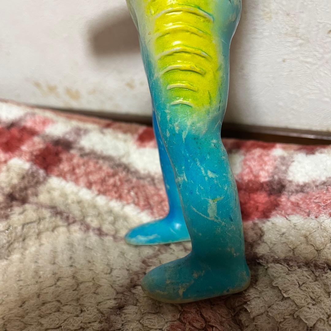 メトロン星人　マルサン　円谷プロ　ソフビ　当時物