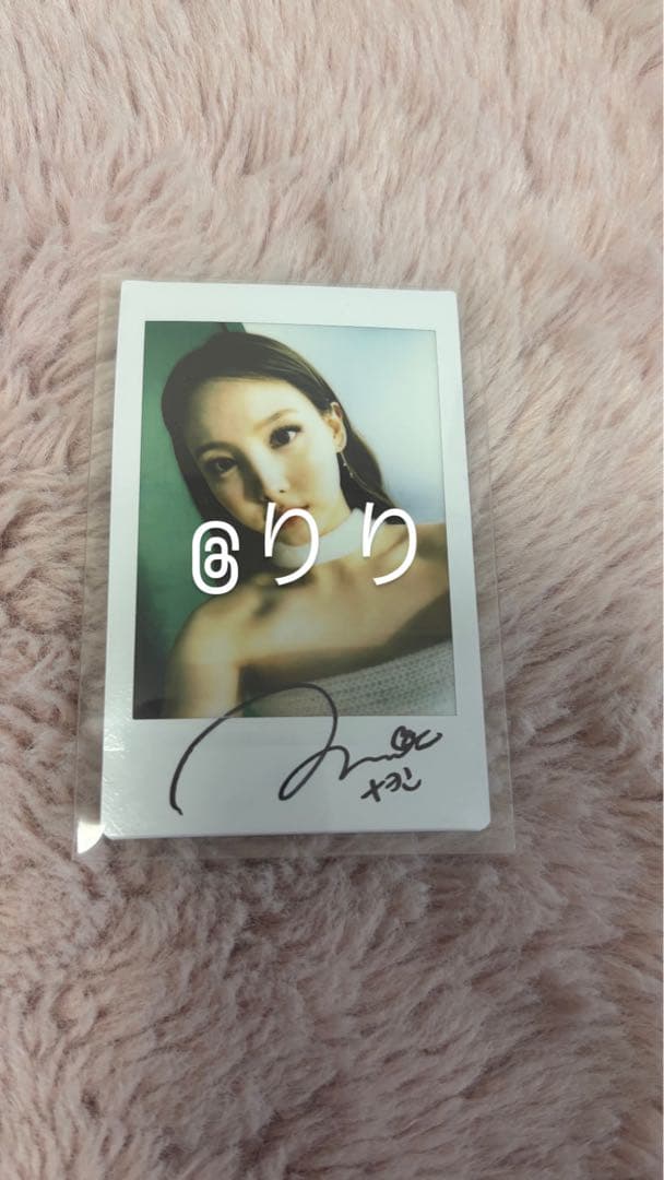 TWICE ナヨン　celebrate セレブレイト　直筆サインチェキ