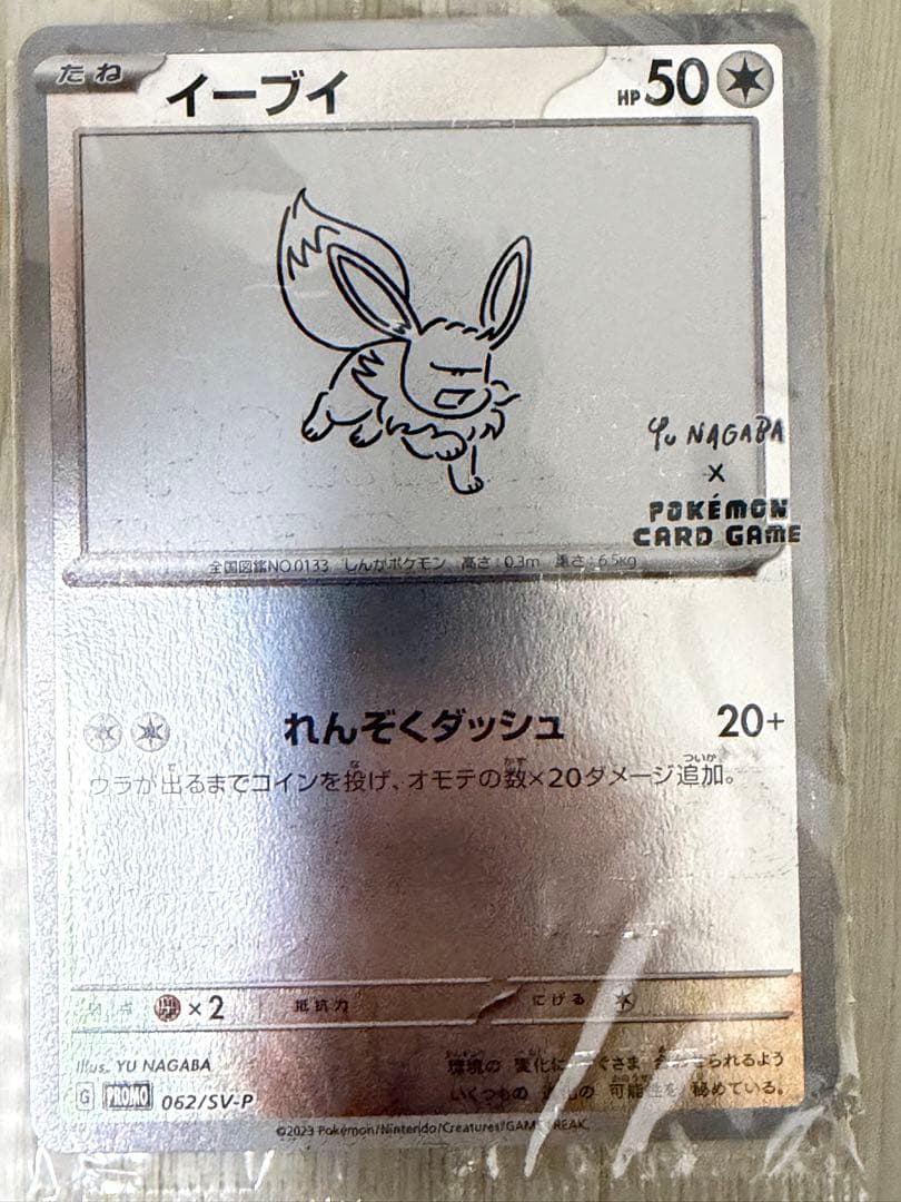 yu nagaba ブイズ、ピカチュウセット【おまけ付き】