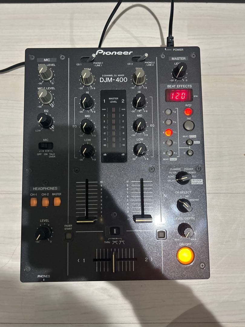 【美品】Pioneer DJM-400 DJミキサー