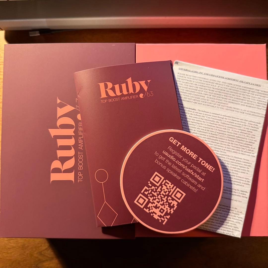 ギター UAFX Ruby