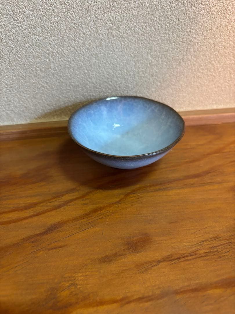 猪飼祐一 ★ 青磁 盃　★ 共箱 ★ 堂々とした造形に釉景見事な上作