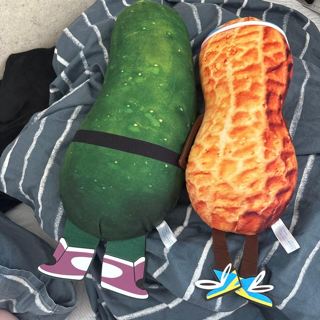 ピクルスとピーナッツ ぬいぐるみ2枚セット 激レア