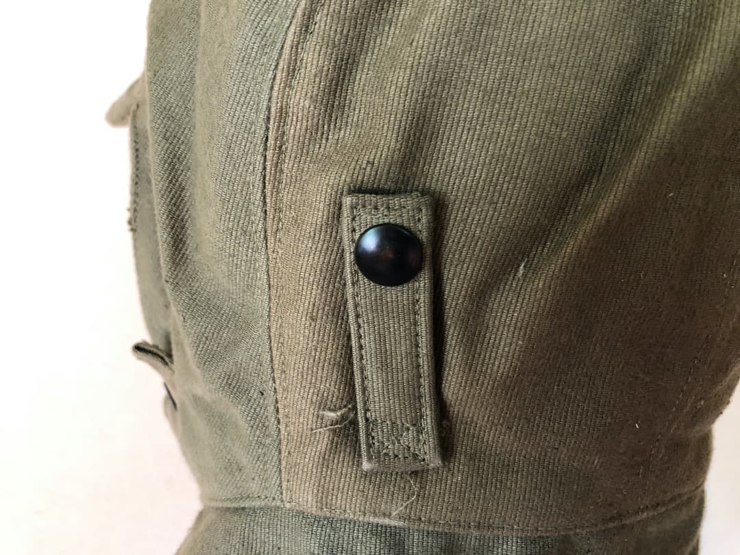 希少 1940s vintage 米軍 実物 USN デッキキャップ G