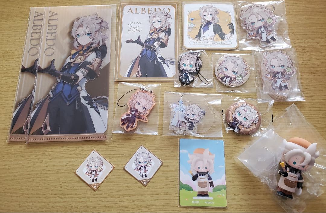 原神　アルベド　14点セットまとめ売り