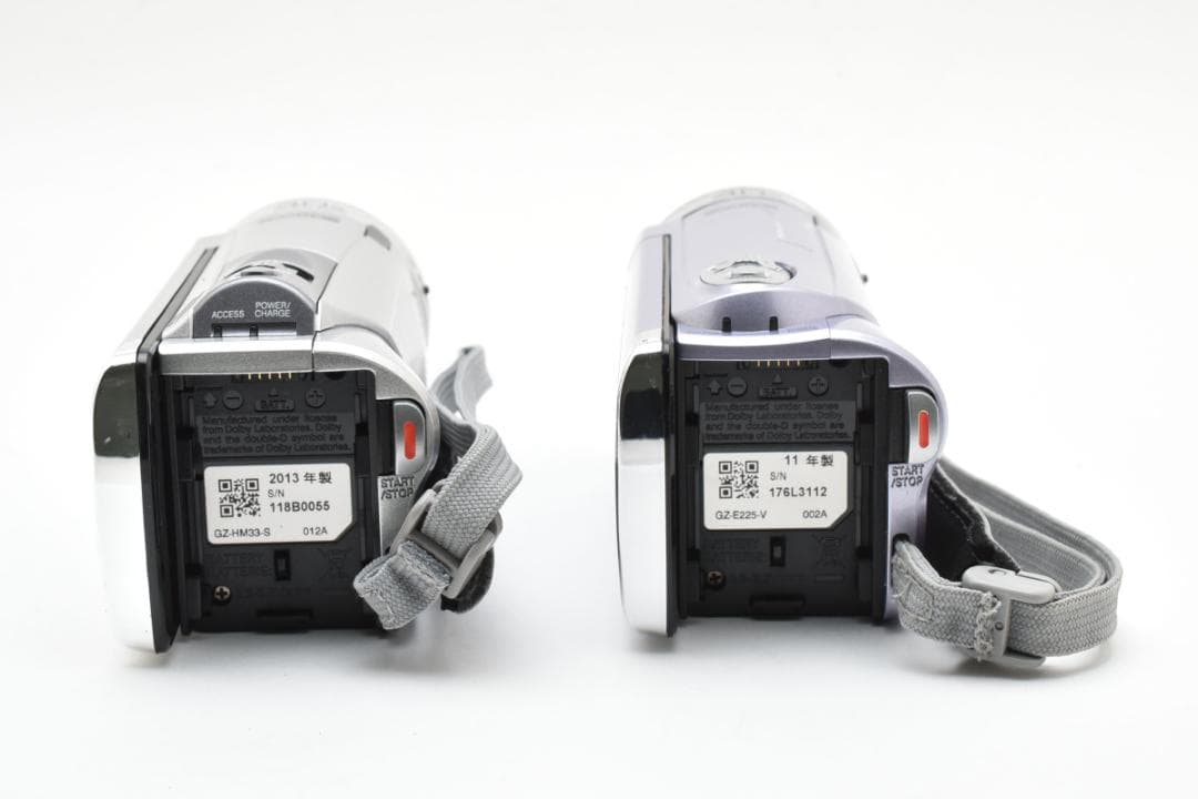 JVC ビデオカメラ 2台セット ① GZ-E225 ② GZ-HM33