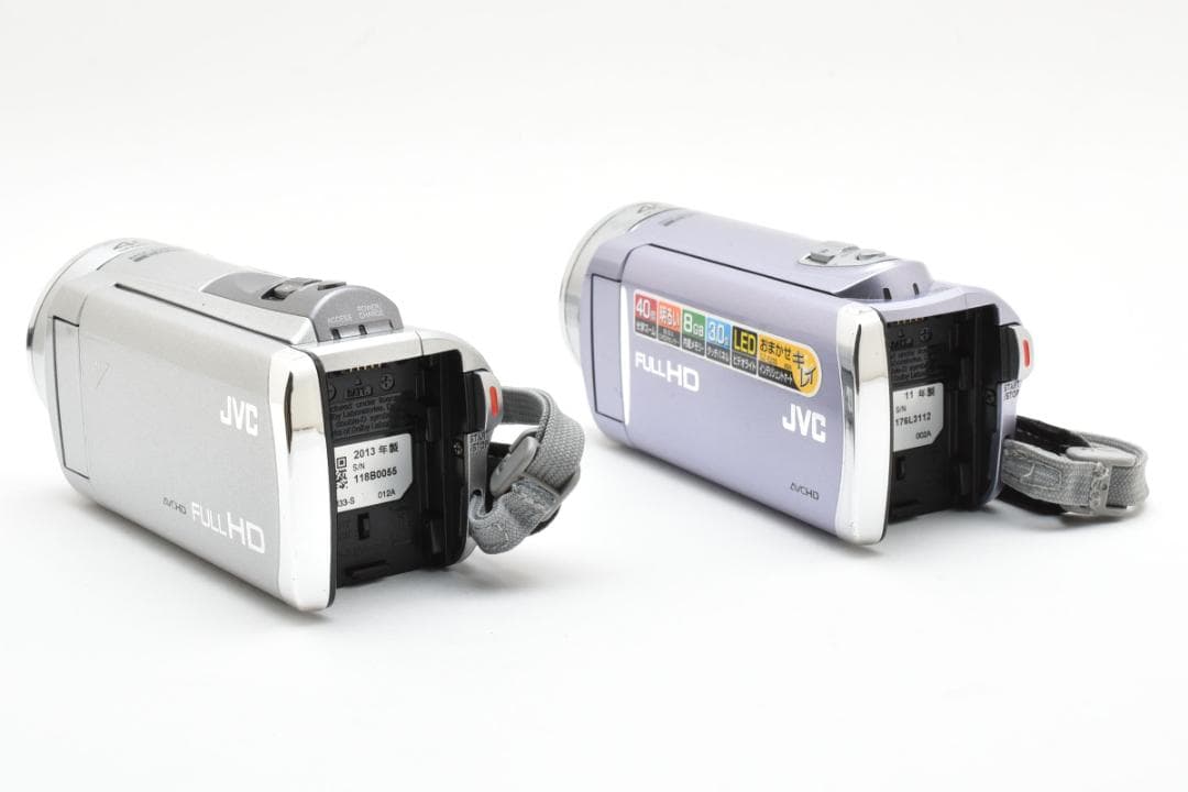 JVC ビデオカメラ 2台セット ① GZ-E225 ② GZ-HM33