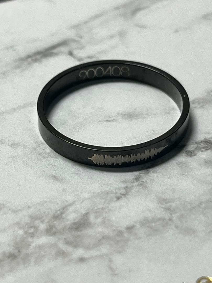 SHINee ジョンヒョン 音波リング　ブラック