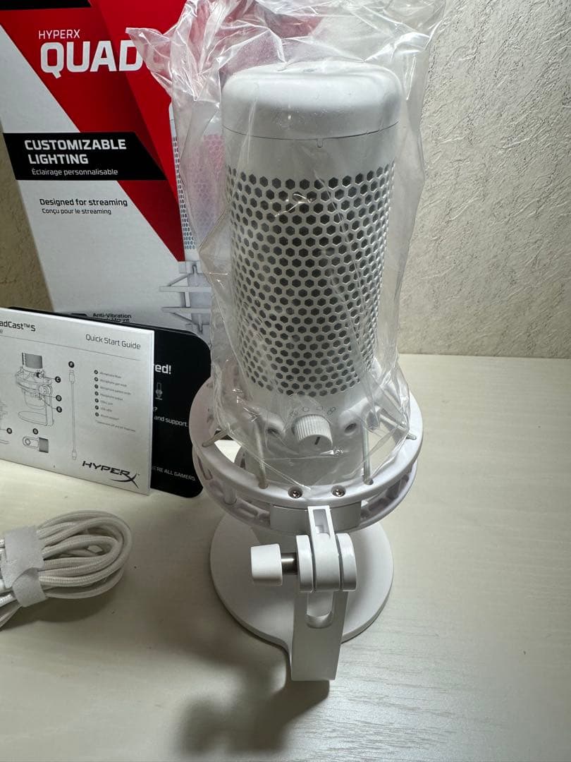 【値下げ交渉可】HyperX QuadCast S ホワイト