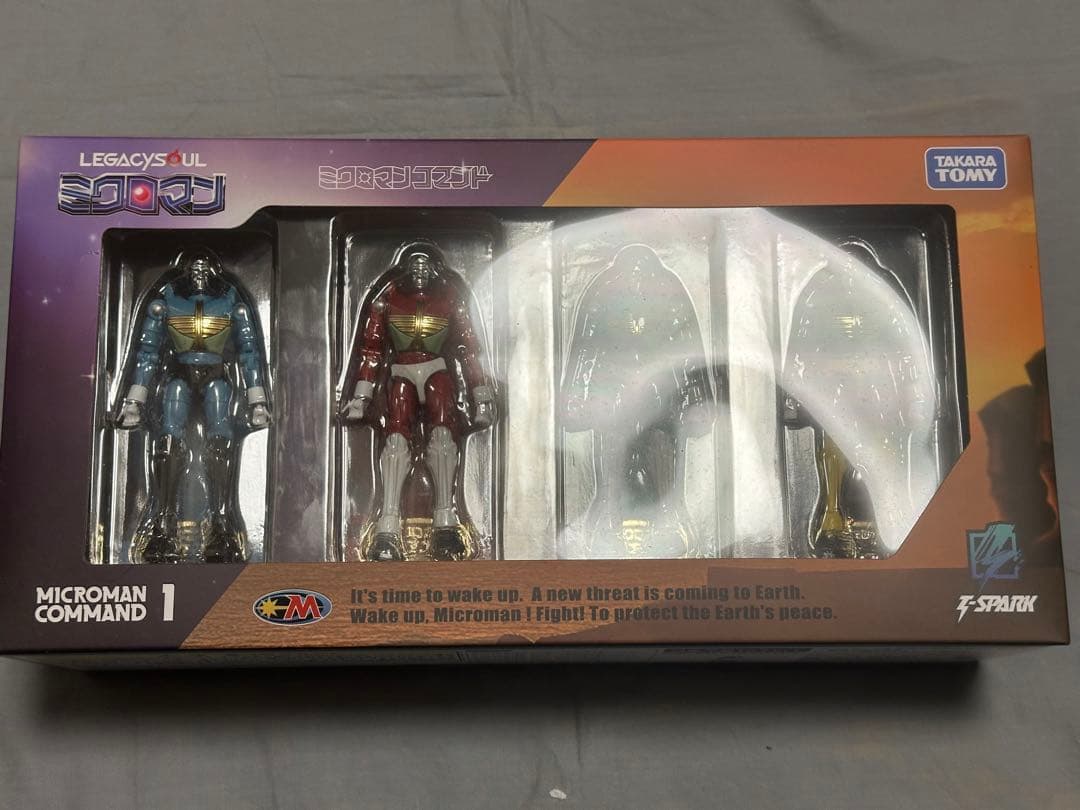 LEGACYSOUL ミクロマン コマンド1号4体セット ミクロマンコマンド