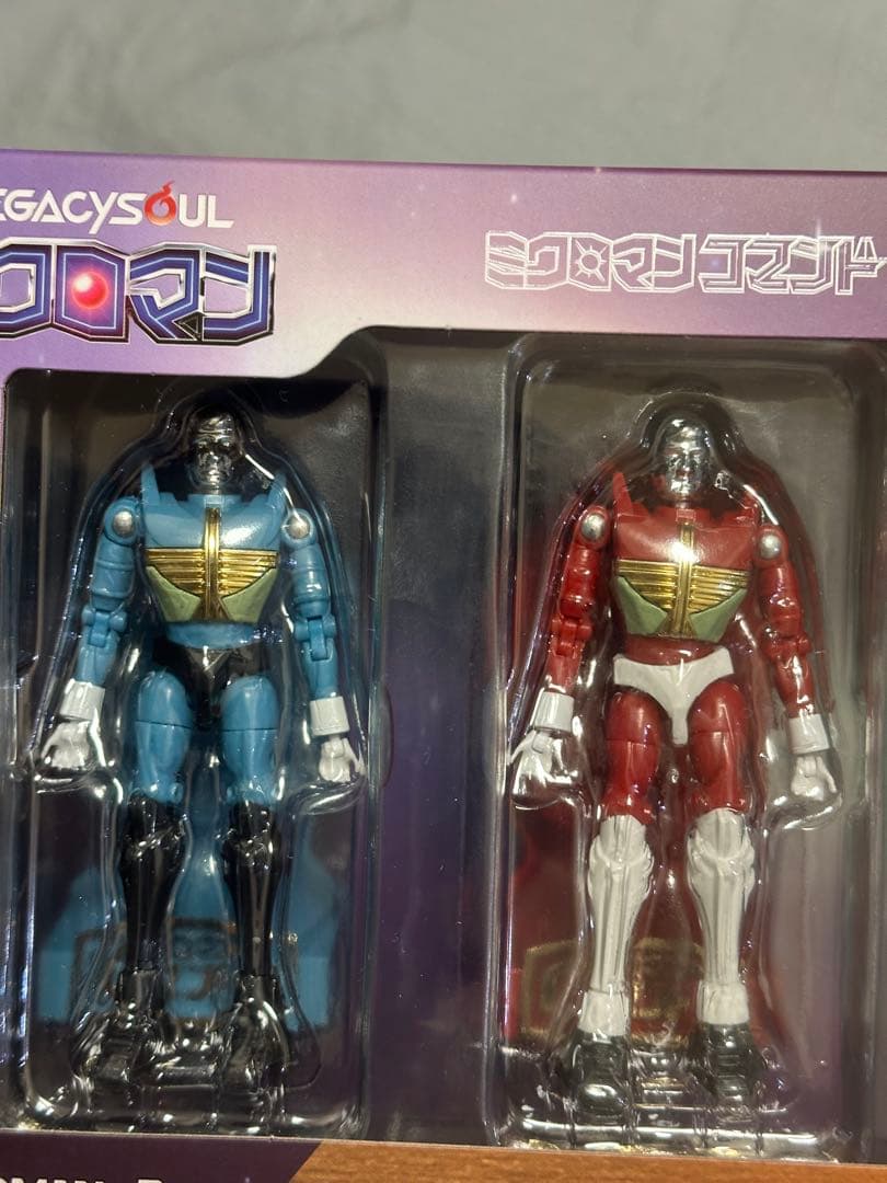 LEGACYSOUL ミクロマン コマンド1号4体セット ミクロマンコマンド