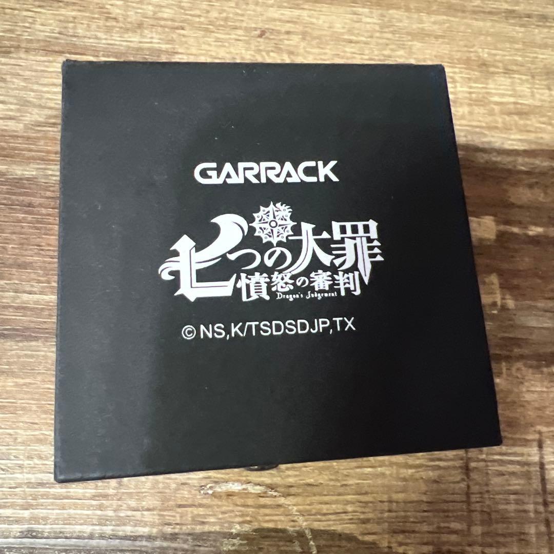 七つの大罪 メリオダス モデル メンズ 腕時計 ブラック　GARRACK