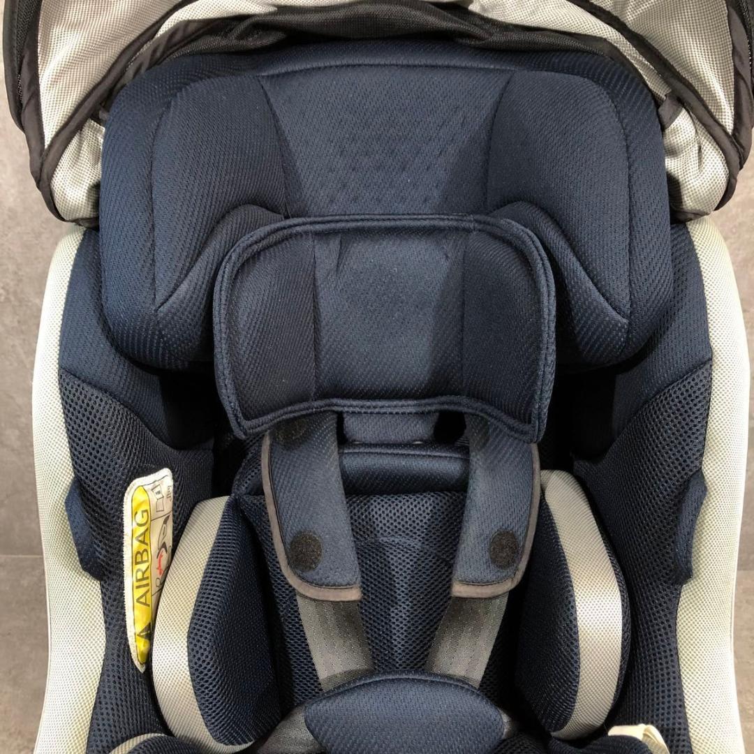 美品 アップリカ クルリラ AB ISOFIX チャイルドシート 回転式 清潔