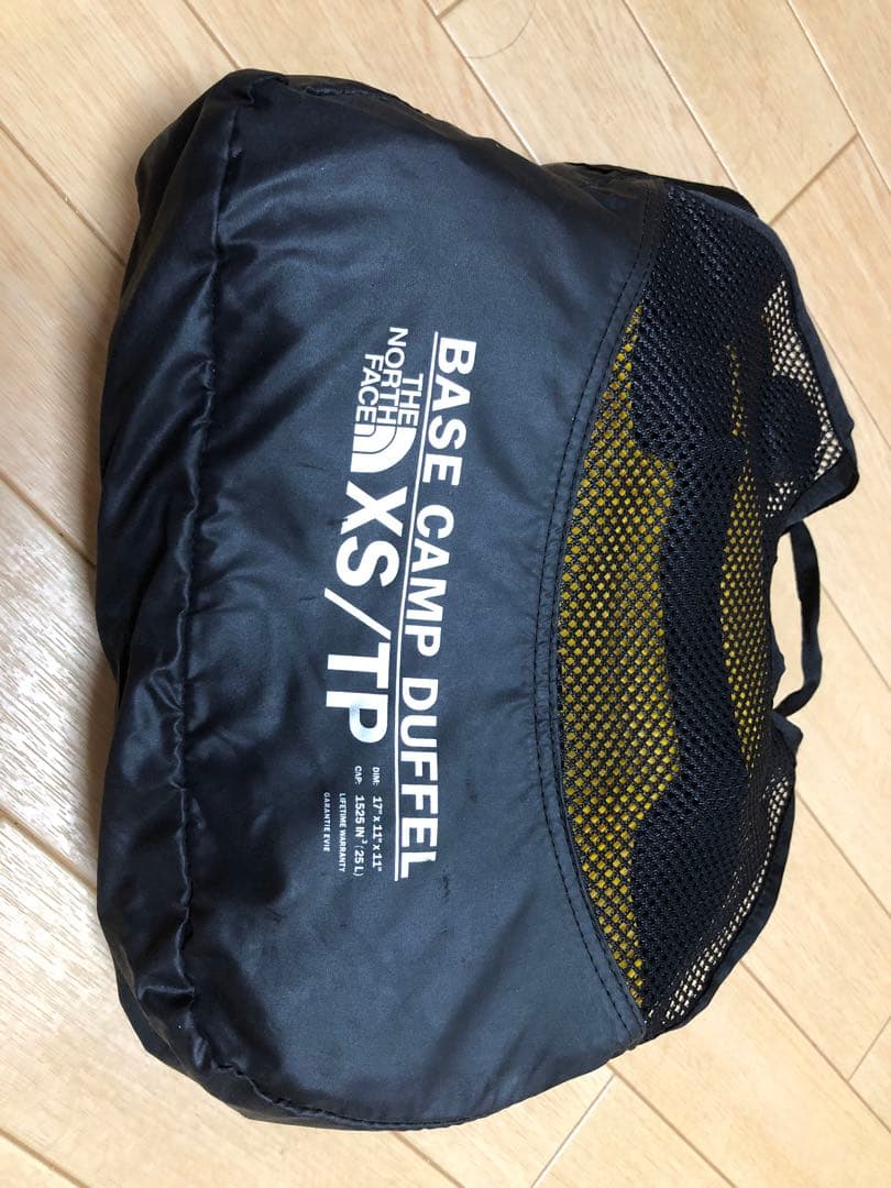 THE NORTH FACE ボストンバッグ イエロー　25L