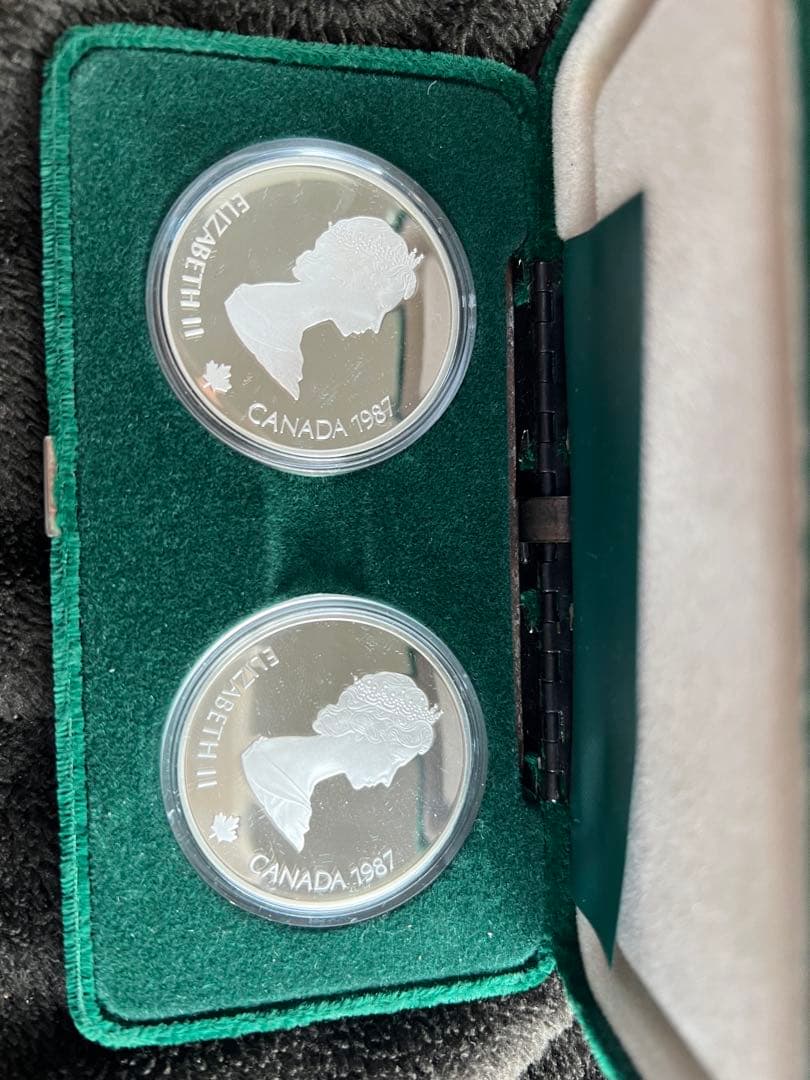 1988オリンピック記念硬貨 2枚セット