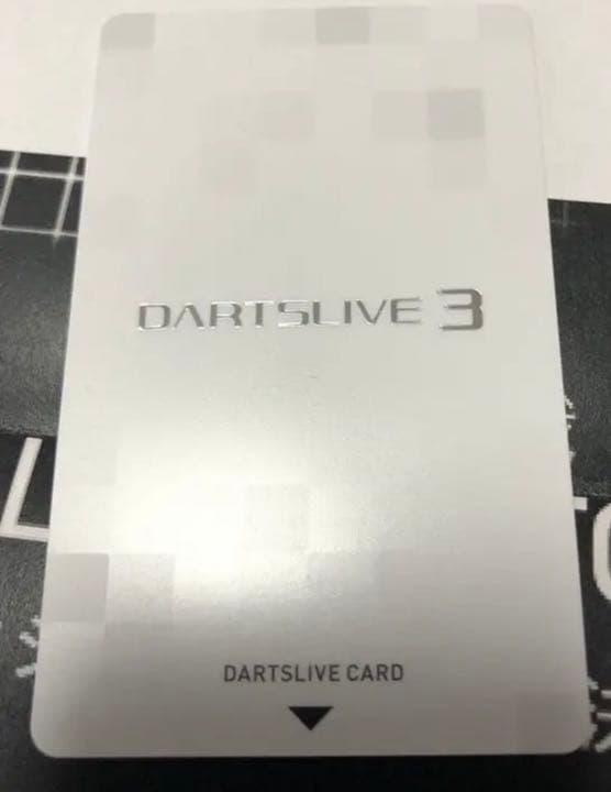 激レア 当選非売品 ダーツライブ3 銀箔押し ダーツライブカード