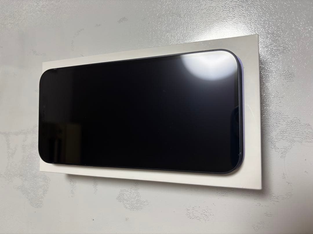 すり傷 iPhone12 本体 黒 128GB iPhone 12 Apple