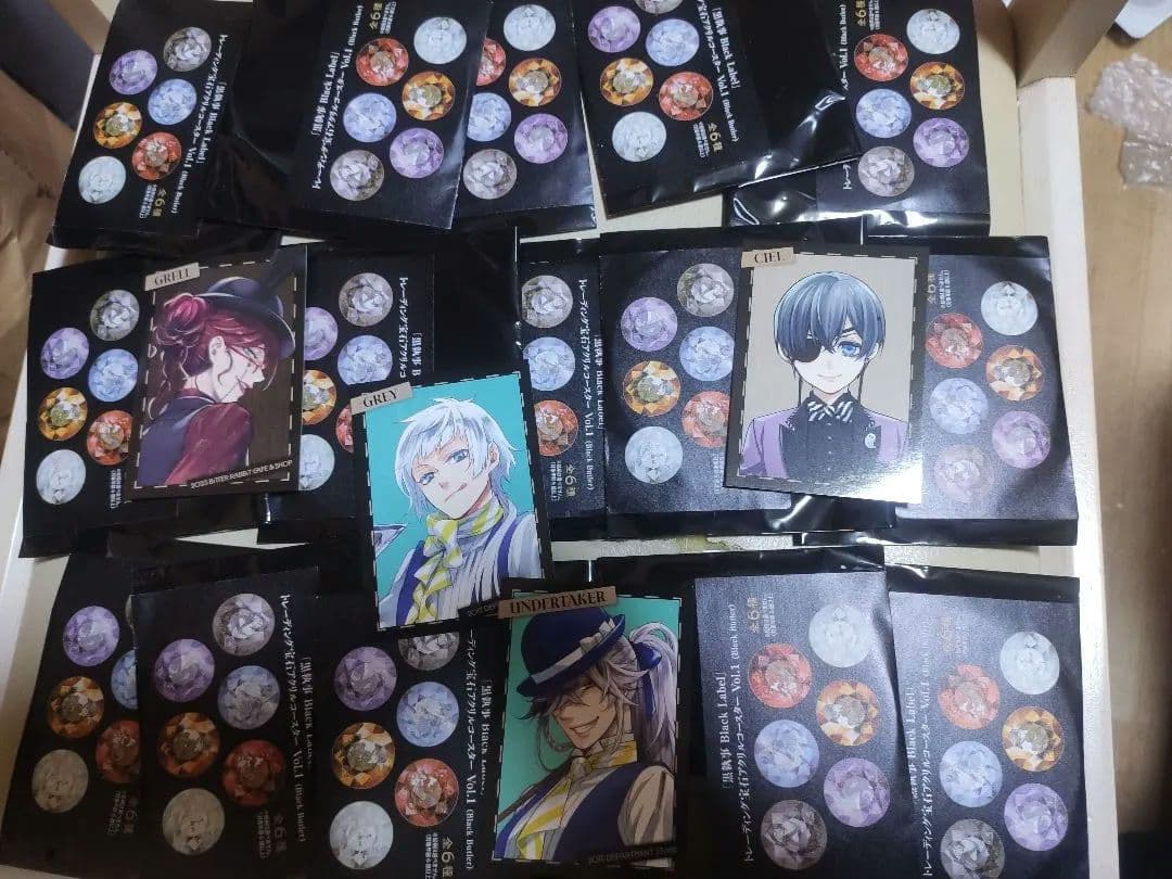 黒執事 Black Label アクリルコースター vol1 15点　未開封