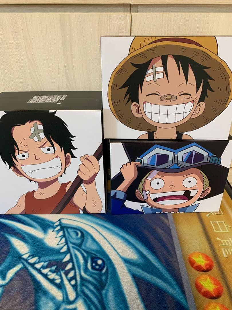 新品未開封 『ワンピース』サボ．エース．ルフィ セット ガレージキットフィギュア