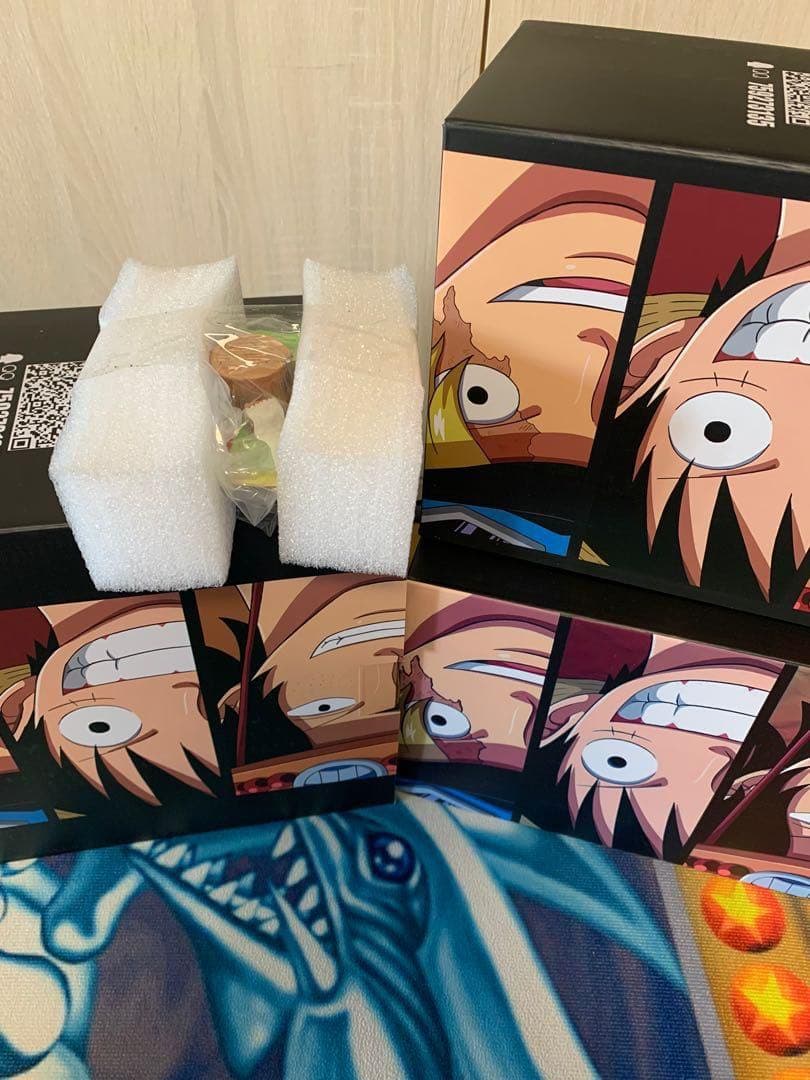 新品未開封 『ワンピース』サボ．エース．ルフィ セット ガレージキットフィギュア