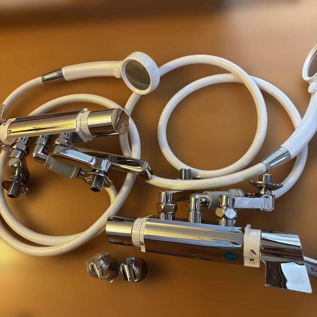 SAN-EI シャワーヘッド ホース付き２個組