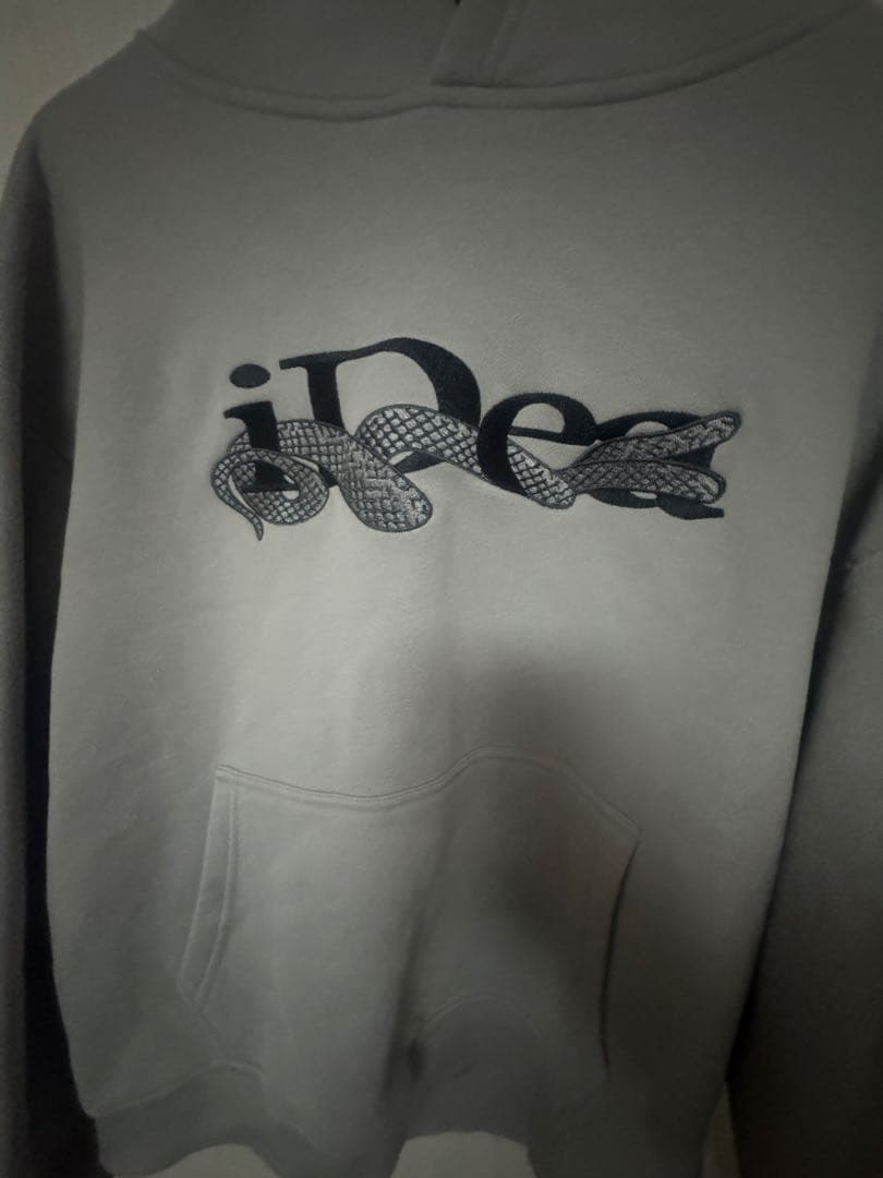 ideaswamパーカーグレーLサイズ