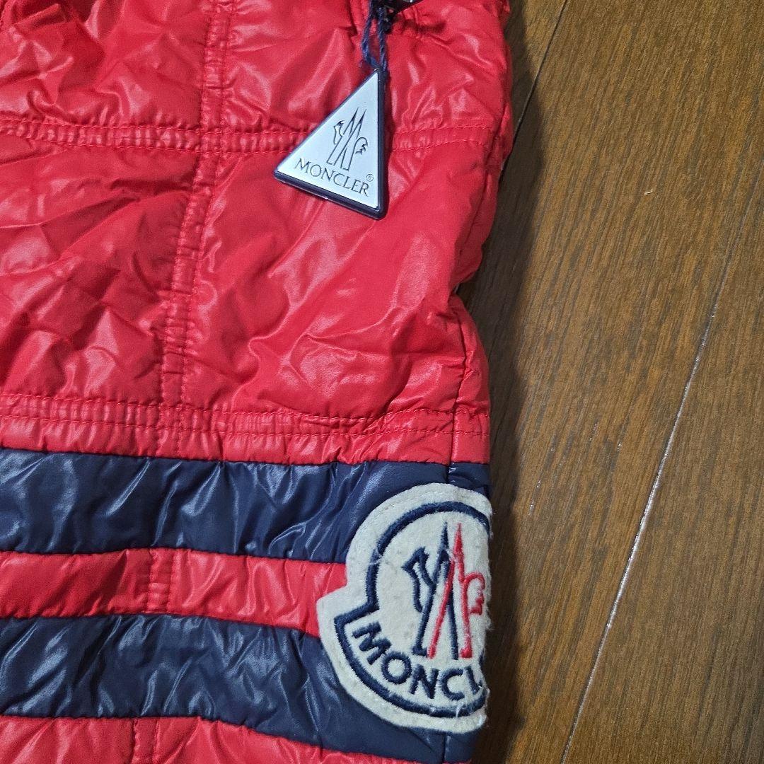 MONCLER スノーパンツ 95cm未満 レッド/ネイビー